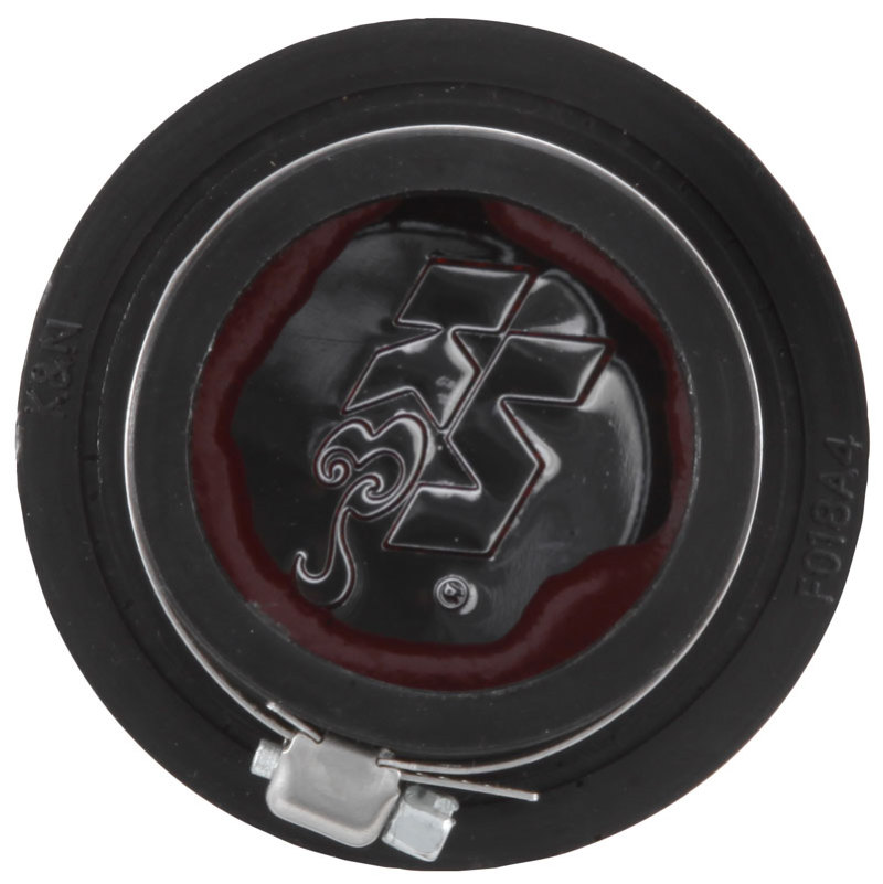 K&N 1.75in Flange ID x 3in OD x 2.5in H Chrome Finish Rubber Base Crankcase Vent Filter - Image 6