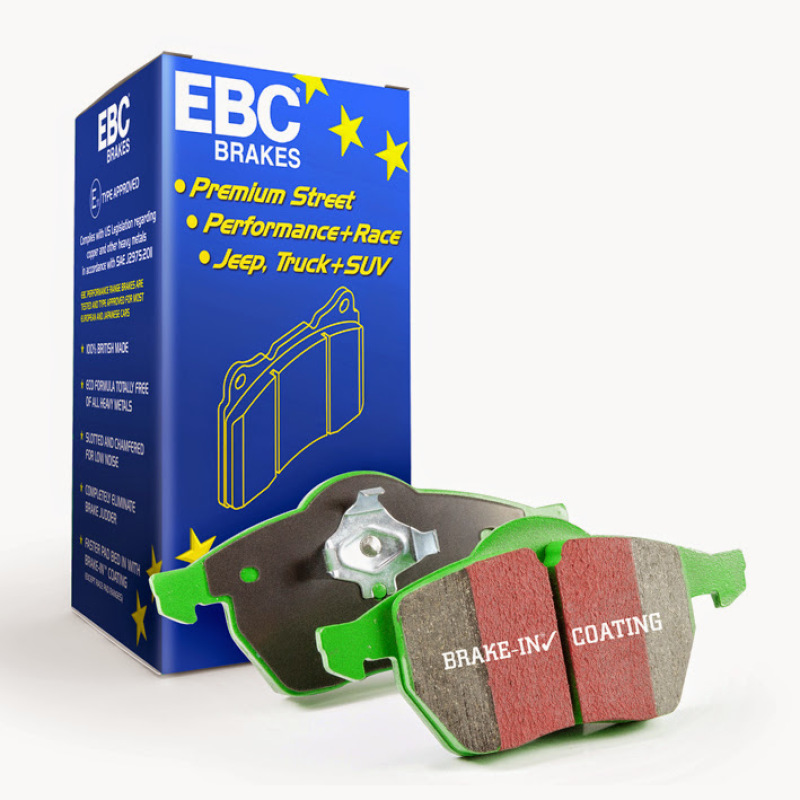 EBC 07-13 Acura MDX 3.7 Greenstuff Rear Brake Pads (For 12.6in. Rotors) - Image 10