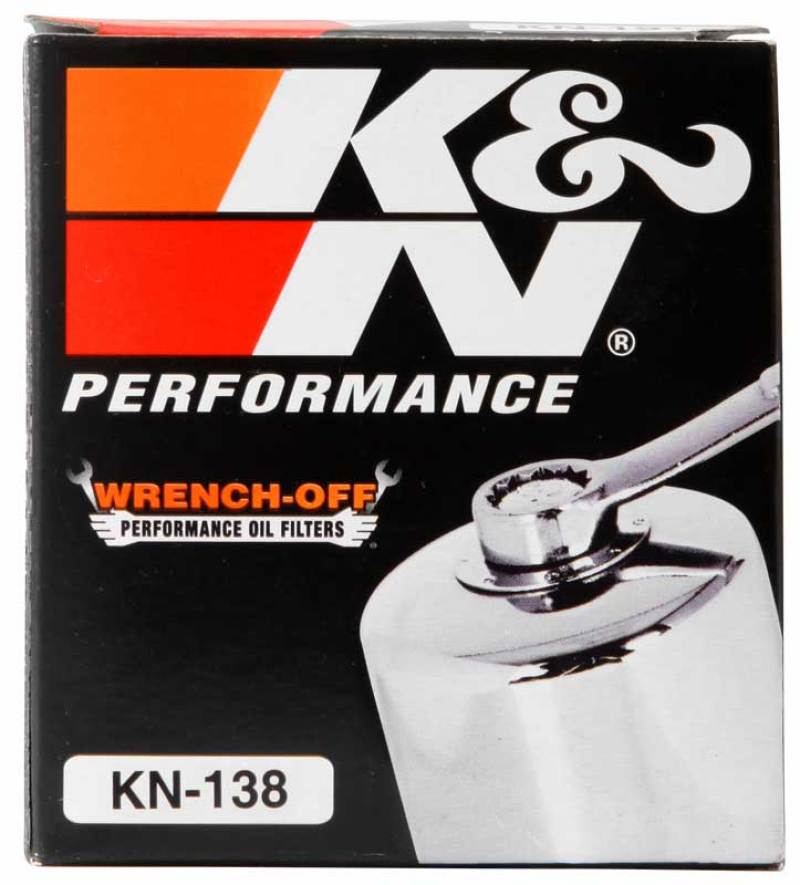 K&N Suzuki / Arctic Cat / Cagiva / Kawasaki / Kymco / Aprilia 2.813in OD x 3.221in H Oil Filter - Image 5