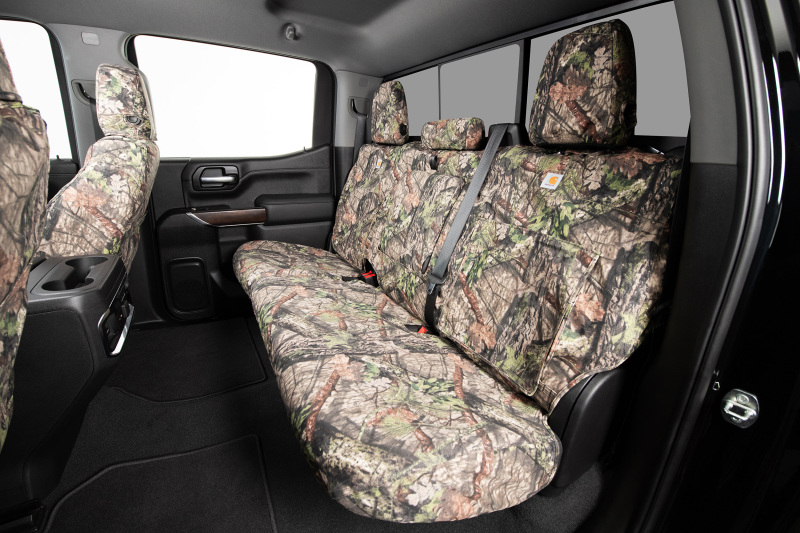 Covercraft 19-24 Chevrolet Silverado Carhartt Camo SeatSaverSecond Row Seat Covers - Mossy Oak - Image 8