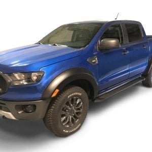 Bushwacker 2019 Ford Ranger Supercrew Extend-A-Fender Style Flares 4pc - Black