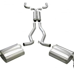 Corsa 2010-2015 Chevrolet Camaro Coupe SS 6.2L V8 Auto Black Sport Cat-Back + XO Exhaust
