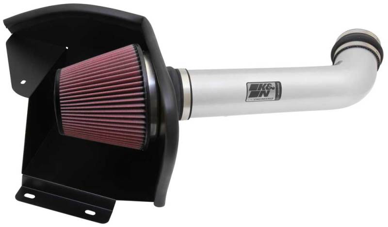 K&N 11-13 Dodge Avenger 3.6L V6 Silver Typhoon Intake - Image 2