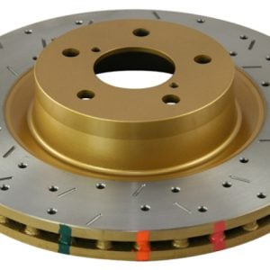 DBA 93-98 Supra Turbo Rear Drilled & Slotted 4000 Series Rotor