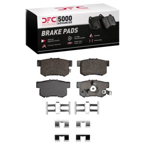 DFC 05-16 Honda CR-V Rear 5000 Advanced Ceramic Brake Pads and Hardware Kit