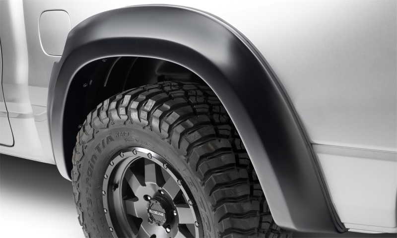 Bushwacker 19-22 Ram 1500 (Excl. Rebel/TRX) 67.4 & 76.3in Bed Extend-A-Fender Flares 4pc - Smth Blk - Image 3