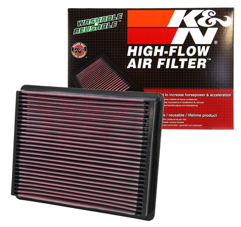 K&N 02-09 Cadillac / 99-09 Chevy/GMC PickUp Drop In Air Filter - Image 5
