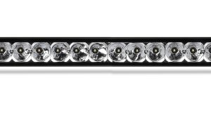 Go Rhino Xplor Bright Series Sgl Row LED Light Bar (Side/Track Mount) 32in. - Blk