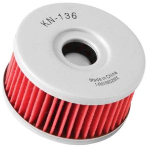 K&N Suzuki / Betamotor 2.375in OD x 1.25in H Oil Filter