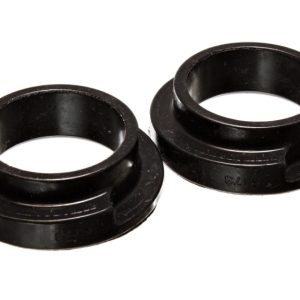 Energy Suspension Universal 2 1/8in ID 2 1/2in OD 5/8in H Black Coil Spring Isolators (2 per set)