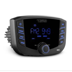 DS18 3in LCD screen 2 Zones 4 volts Output BT RDS 4 x 40 Watts Headunit