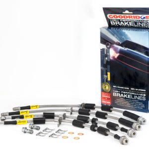 Goodridge 14-19 Ford Fiesta ST Stainless Steel Brake Line Kit