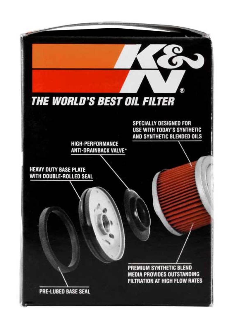 K&N Arctic Cat 2.688in OD x 3.344in H Oil Filter - Image 8