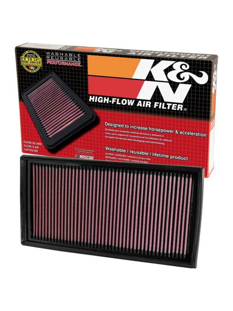 K&N 08 Mercedes Benz CLK63 AMG 6.3L Drop In Air Filter - Image 3