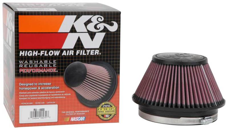 K&N Filter 6 inch Flange 7.5 inch Base 4.5 Top 4 inch Height - Image 5