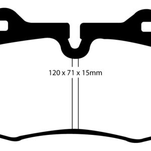 EBC 03-04 Infiniti G35 3.5 (Manual) (Brembo) Bluestuff Front Brake Pads
