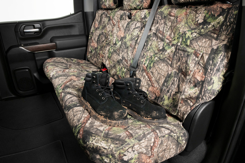 Covercraft 19-24 Chevrolet Silverado Carhartt Camo SeatSaverSecond Row Seat Covers - Mossy Oak - Image 8