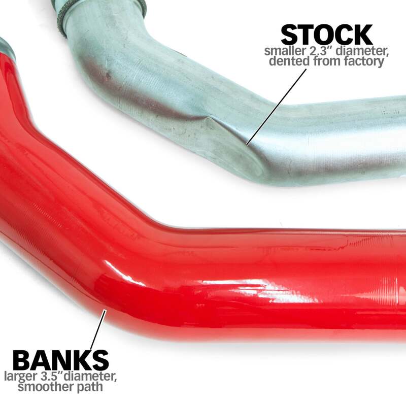 Banks Power 13-18 Ram 6.7L Diesel Boost Tube System - Raw Tubes (Driver Side) - Image 4