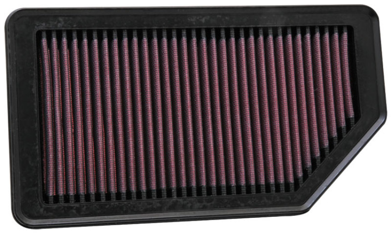 K&N Replacement Air Filter 10.625in O/S Length x 5.75in O/S Width x 1in Height - Image 2