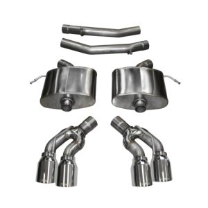 Corsa 2016-2019 Cadillac CTS V 6.2L V8 2.75in Polished Xtreme Axle-Back Exhaust