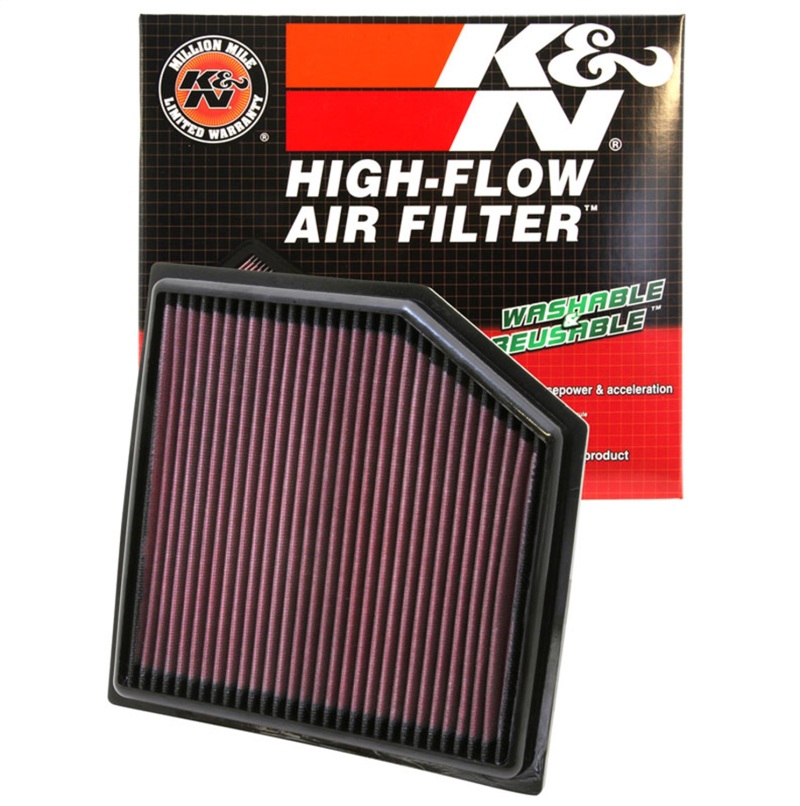 K&N 08-11 Lexus GS460 4.6L-V8 Drop In Air Filter - Image 3