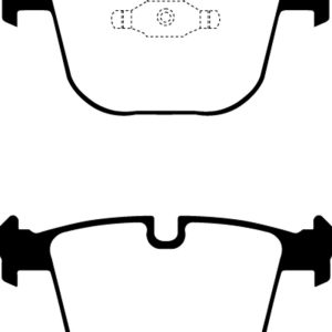 EBC 08-10 BMW M3 4.0 (E90) Ultimax2 Rear Brake Pads