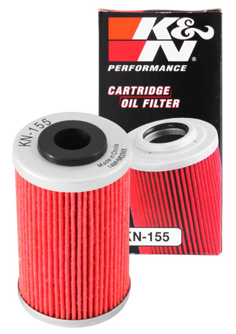 K&N KTM / Husaberg / Betamotor / Polaris 1.625in OD x 0.438in ID x 2.719in H Oil Filter - Image 5