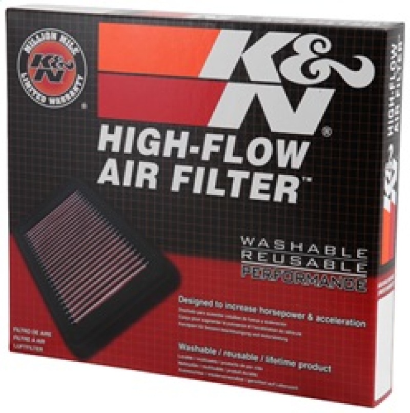 K&N 05-10 Ford Mustang 4.0L / 05-09 Mustang GT 4.6L Drop In Air Filter - Image 6