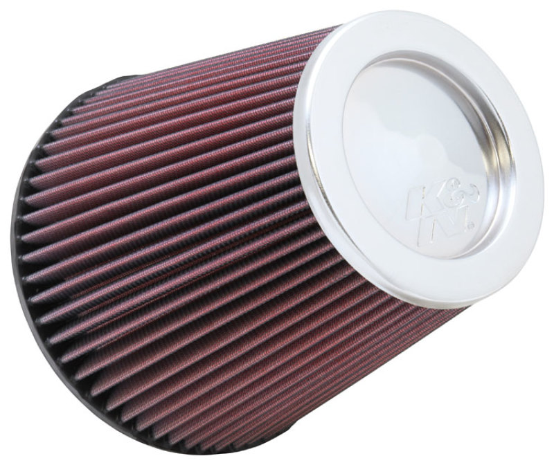 K&N Round Tapered Universal Air Filter 6 inch Flange 7 1/2 inch Base 5 inch Top 7 1/2 inch Height - Image 2