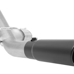 Gibson 14-18 GMC Sierra 1500 Denali 5.3L 3.5in Cat-Back Single Exhaust - Black Elite