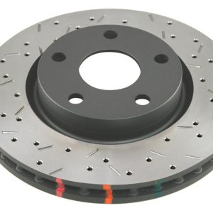 DBA 2016-2017 Ford Focus RS Rear Drilled & Slotted 4000 Series Rotor