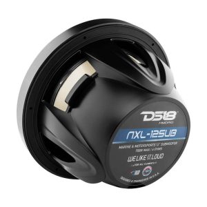 DS18 Marine Subwoofer w/ RGB Lights 12in 350 Watts RMS 4 ohm SVC |Black