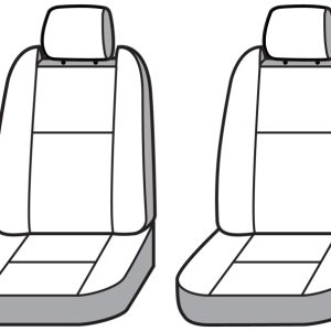 Covercraft 2024+ Toyota Corolla Cross Endura Waterproof SeatSaver Front Row Seat Covers - Grey
