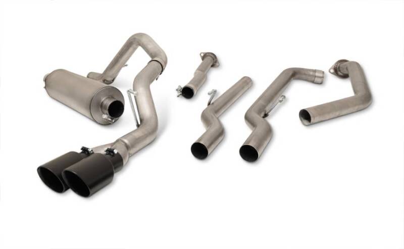 Gibson 22-24 Toyota Tundra 3.5L-T V6 Crew Max Stainless Cat Back Dual Sport Exhaust - Image 2