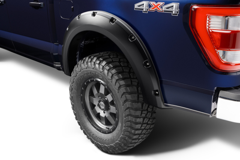 Bushwacker 2021 Ford F-150 (Excl. Lightning) Pocket Style Flares 4pc - Black - Image 3