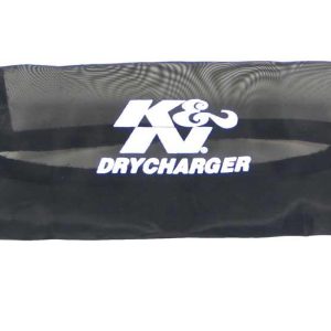 K&N Drycharger Wrap Black 7.125in W 7.125in L