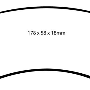 EBC 07+ Buick Enclave 3.6 Yellowstuff Front Brake Pads