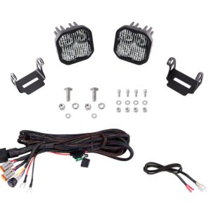 Diode Dynamics 2021 Ford Bronco SS3 LED Ditch Light Kit - Pro White Combo