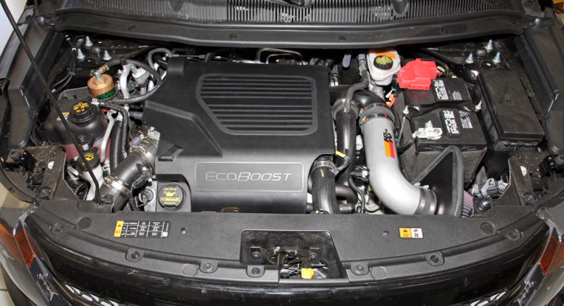 K&N 11 Ford Taurus SHO 3.5L V6 Silver Typhoon Cold Air Intake - Image 7