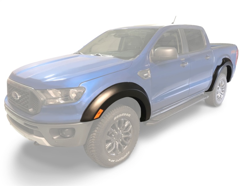 Bushwacker 2019 Ford Ranger Supercrew Extend-A-Fender Style Flares 4pc - Black - Image 3