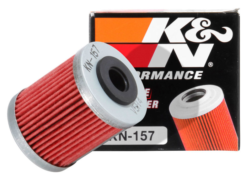 K&N Oil Filter 1.625in OD x 2.063in H for 99-07 KTM 250/400/450/520/525/540/625/660/690 (2nd Filter) - Image 5