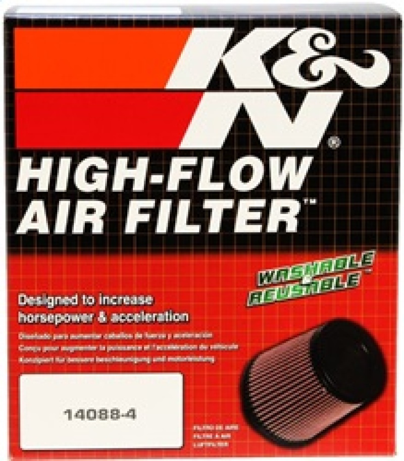 K&N Filter Universal Rubber Filter-Rd Tapered 3in Flange ID x 6in Base OD x 5in Top OD x 5.563in H - Image 6