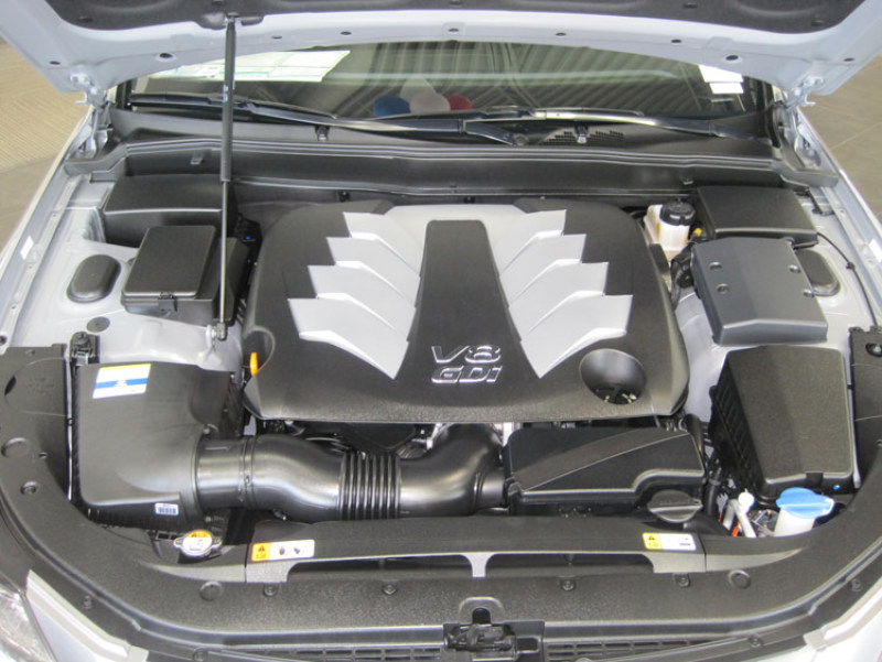 K&N 09 Hyundai Genesis 4.6L V8 Drop In Air Filter - Image 6
