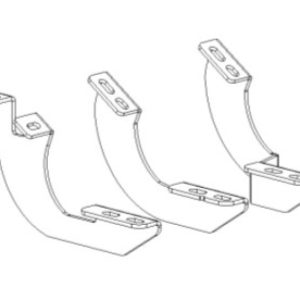 Go Rhino 2024 Toyota Tacoma DC 4dr Mounting Brackets (V-Series V3/RB10 Slim/RB20 Slim) - Tex. Blk