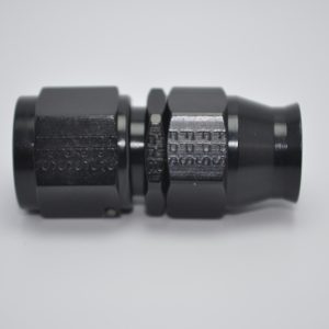 Fragola -8AN Real Street Straight Hose End Black For PTFE Hose