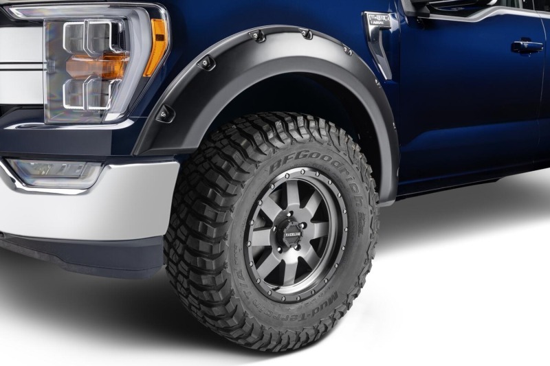 Bushwacker 2021 Ford F-150 (Excl. Lightning) Pocket Style Flares 4pc - Black - Image 9