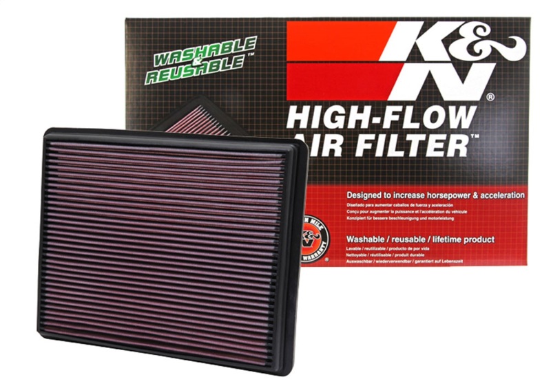 K&N 02-04 Cadillac / 99-10 Chevy/GMC Pickup / 99-01 Jeep Drop In Air Filter - Image 7