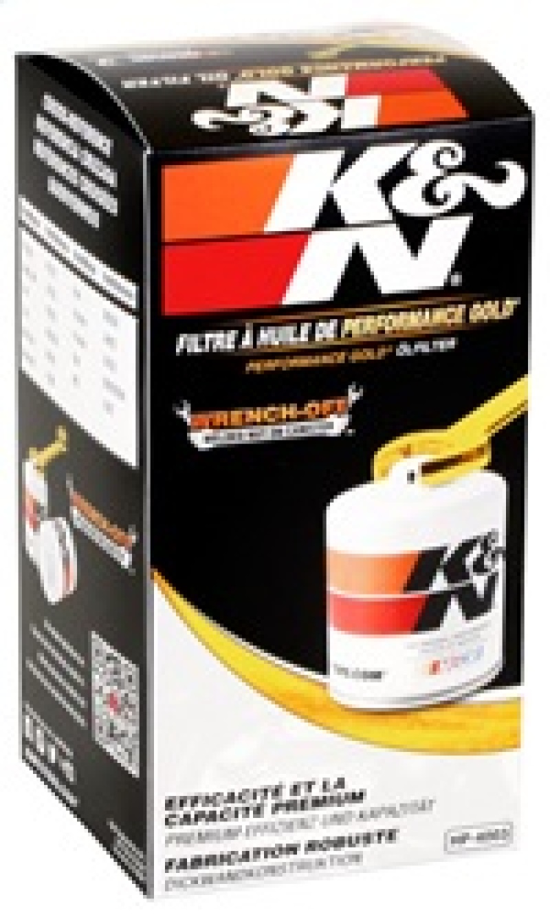 K&N Dodge Performance Gold Oil Filter - Image 7