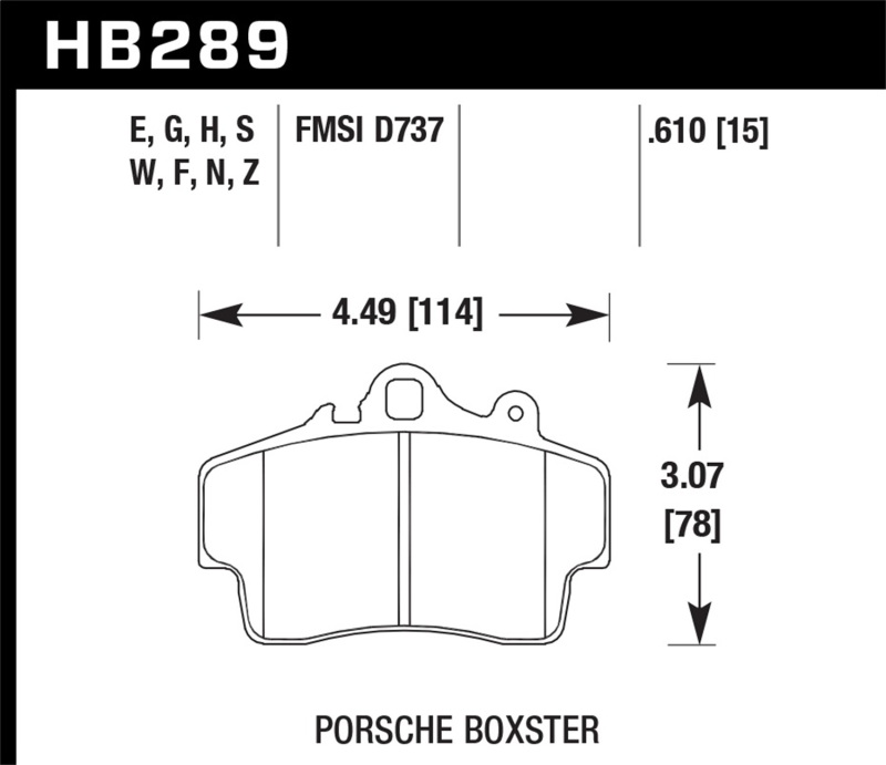 Hawk HP+ Street Brake Pads - Image 4