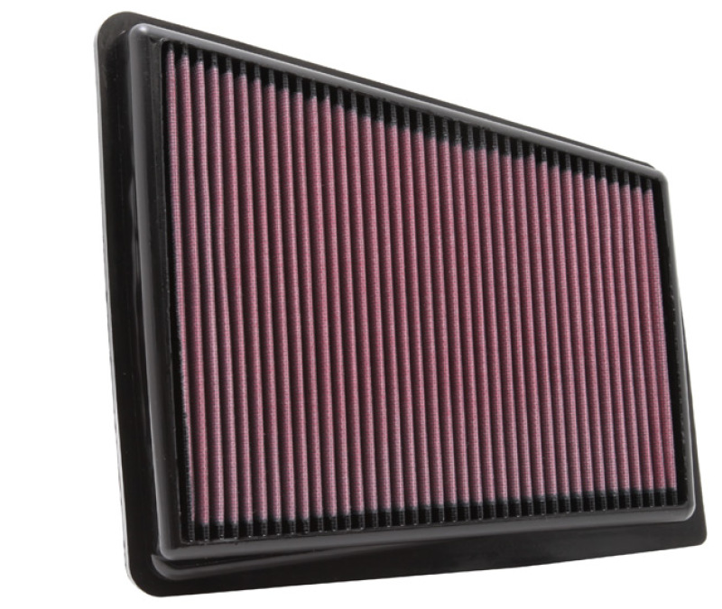 K&N 09 Hyundai Genesis 4.6L V8 Drop In Air Filter - Image 2